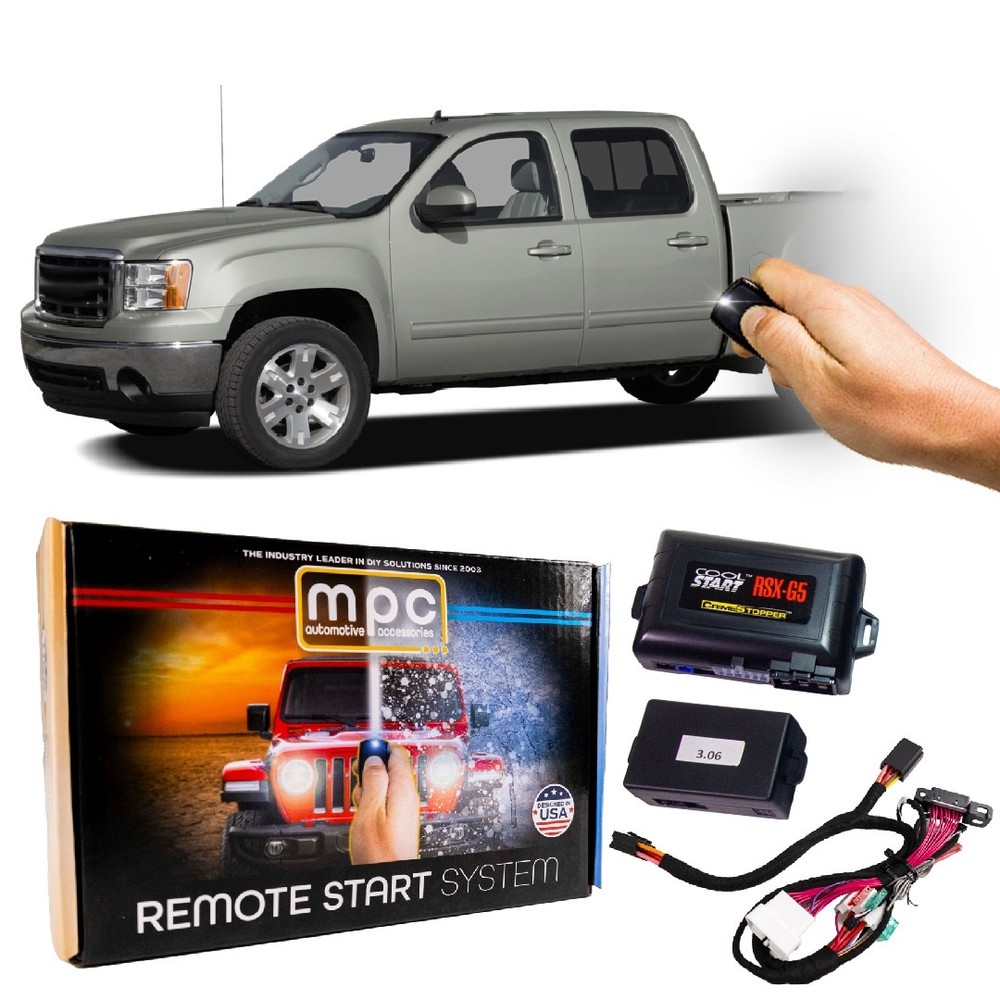 Factory Remote Activated Remote Start Kit For 2003-2007 GMC Sierra