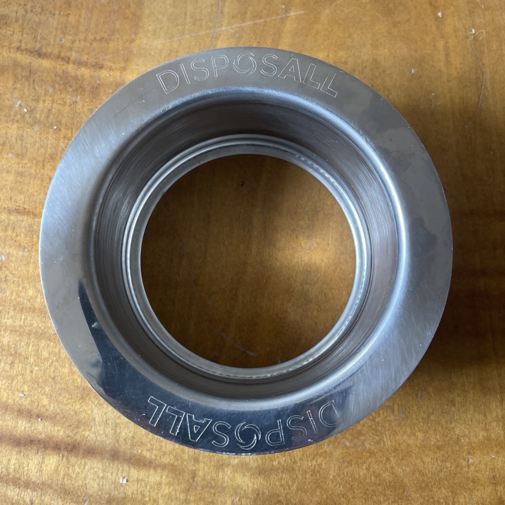 Kitchen Garbage Disposal Sink Drain Flange and Stopper, Polished Chrome