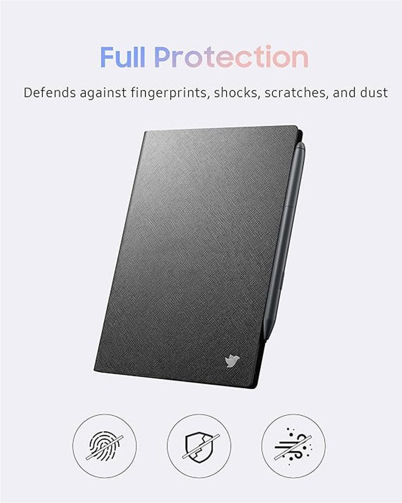 iFLYTEK AINOTE Air 2 E Ink Writing Tablet 8.2" Protective Folio Case PU Leather