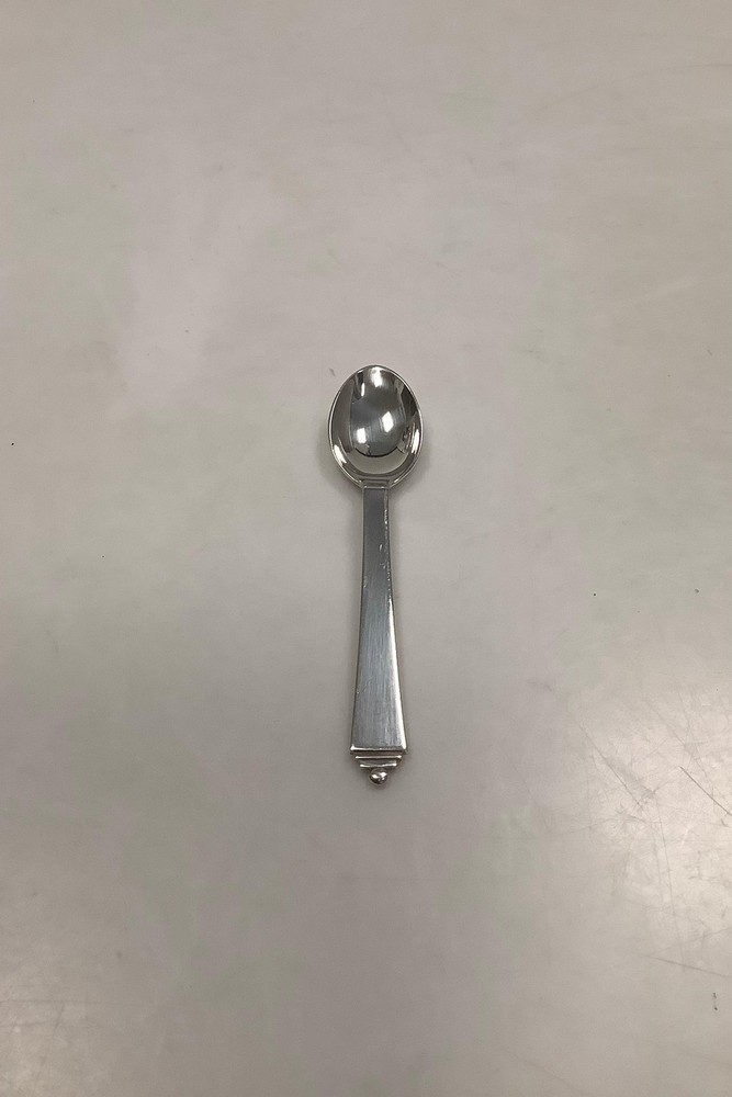 Georg Jensen Pyramid EPNS Silver Plated Tea Spoon