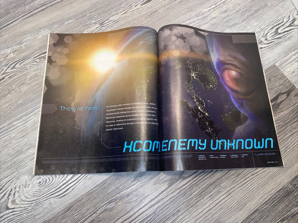 Game Informer 226 February 2012 XCOM Enemy Unknown Cover