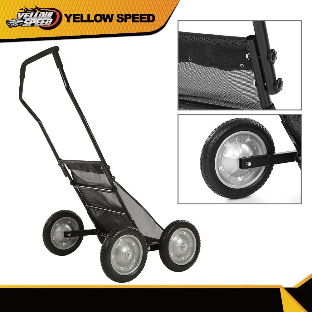 Fit For Hawk Crawler 500lb Capacity Foldable Multi Use Deer Game Recovery Cart