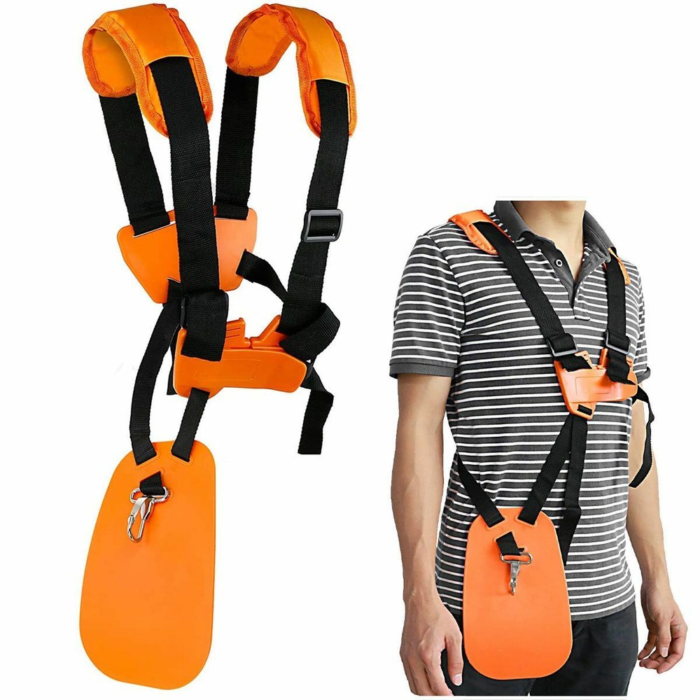 Trimmer Double Shoulder Strap Universal Harness Weed Eater Wacker Grass Edger