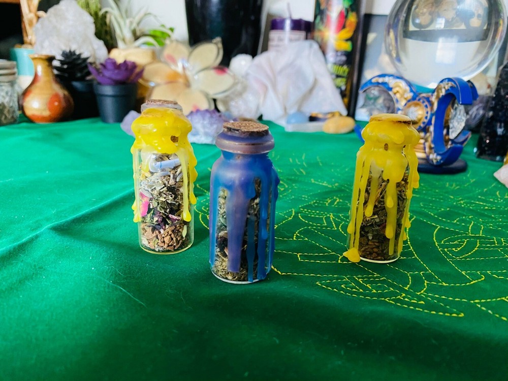 Custom Spell Jar - Chakra Alignment, Healing