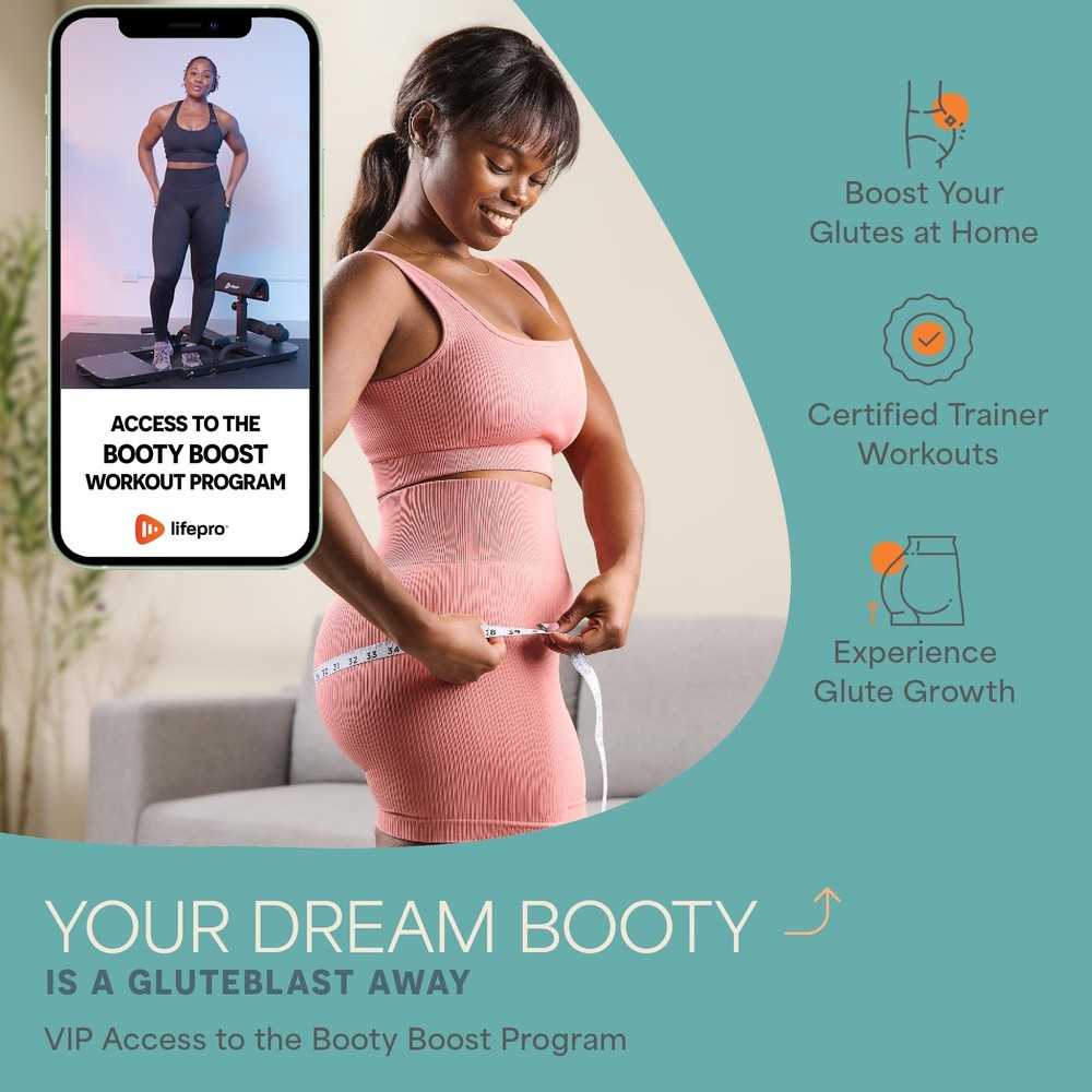 Hip Thrust Machine – Adjustable Glutes Workout Equipment for Home – GluteBlas...