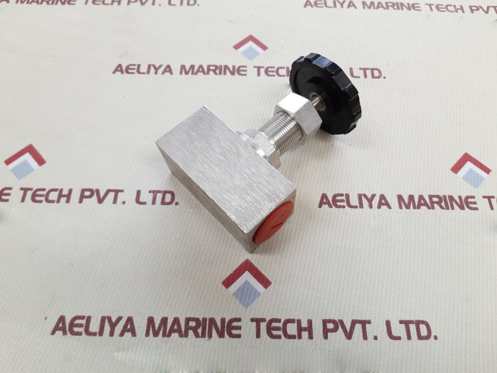Hyd-air 1 bsp/np 400 needle valve