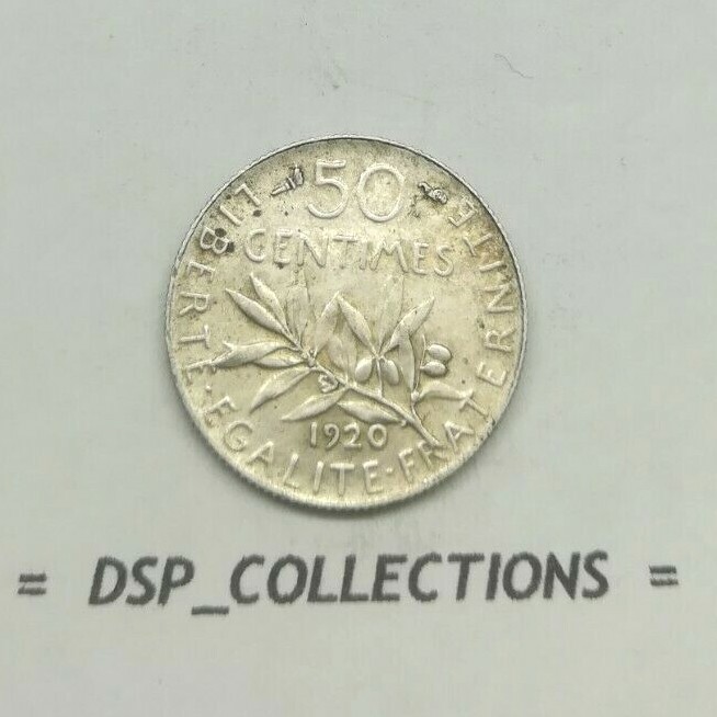 50 Centesimi 1920 Ref: 396/M01