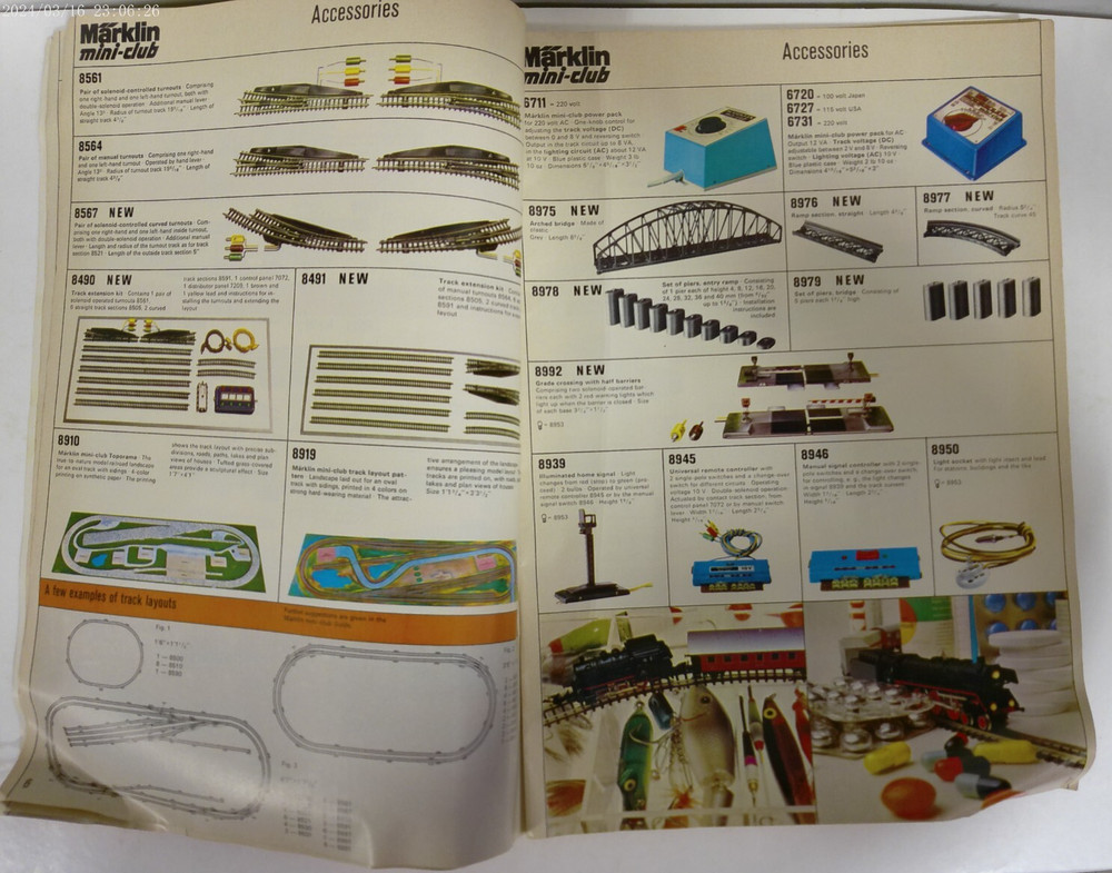 Vintage Marklin 1973 Catalog