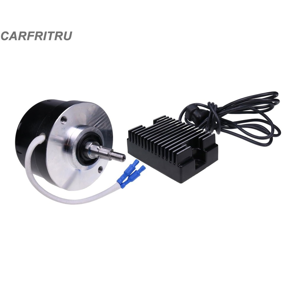 17 AMP 12 Volt Alternator Generator Conversion Kit for Harley-Davidson G XL FL