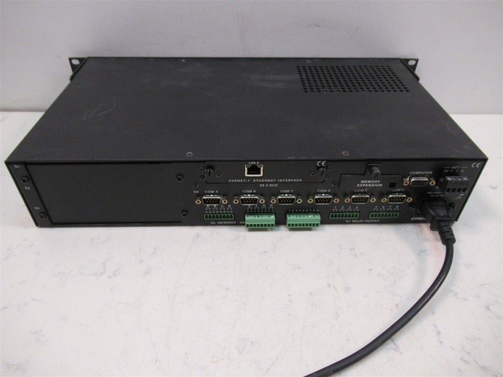 Crestron Audio Video Control Processor AV2 w/ C2ENET-1 Ethernet Rack Mount