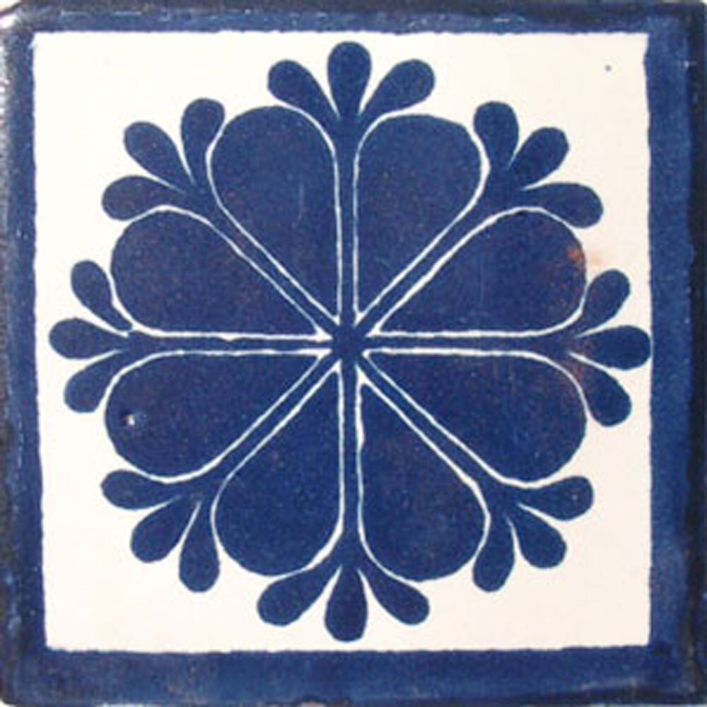 #C016 MEXICAN CERAMIC HANDMADE TALAVERA TILE SETS