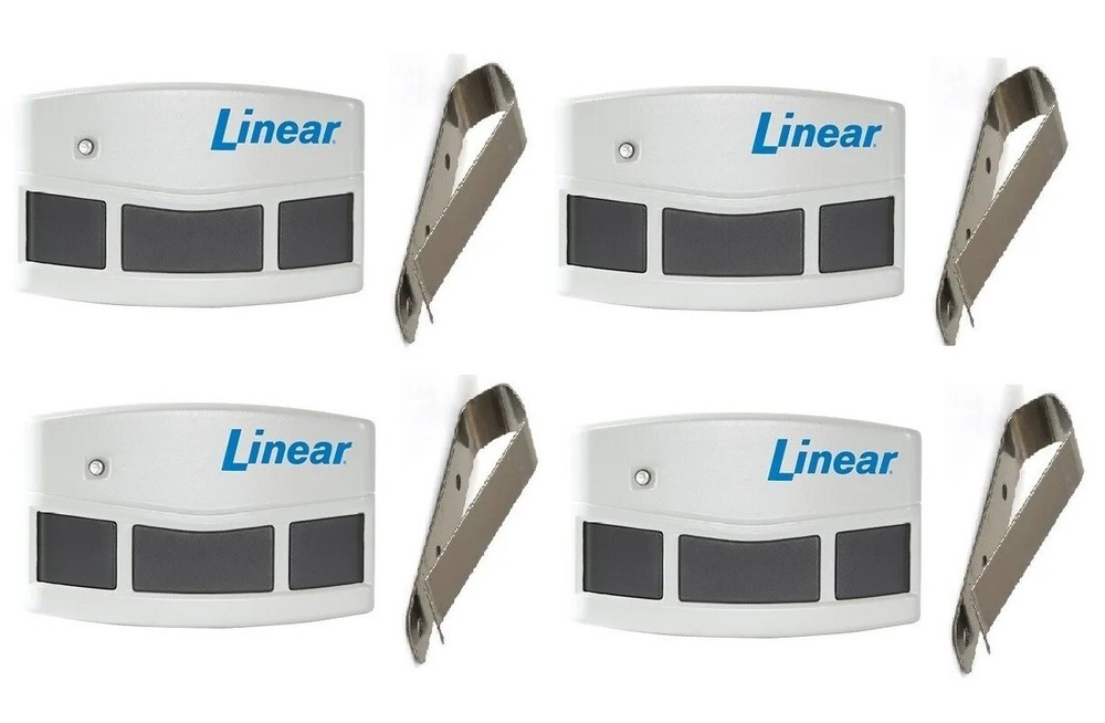 Mega Code / Linear MCT-3 (DNT00089) / MTS3 DNT00093 Remote Transmitter - 4 Pack