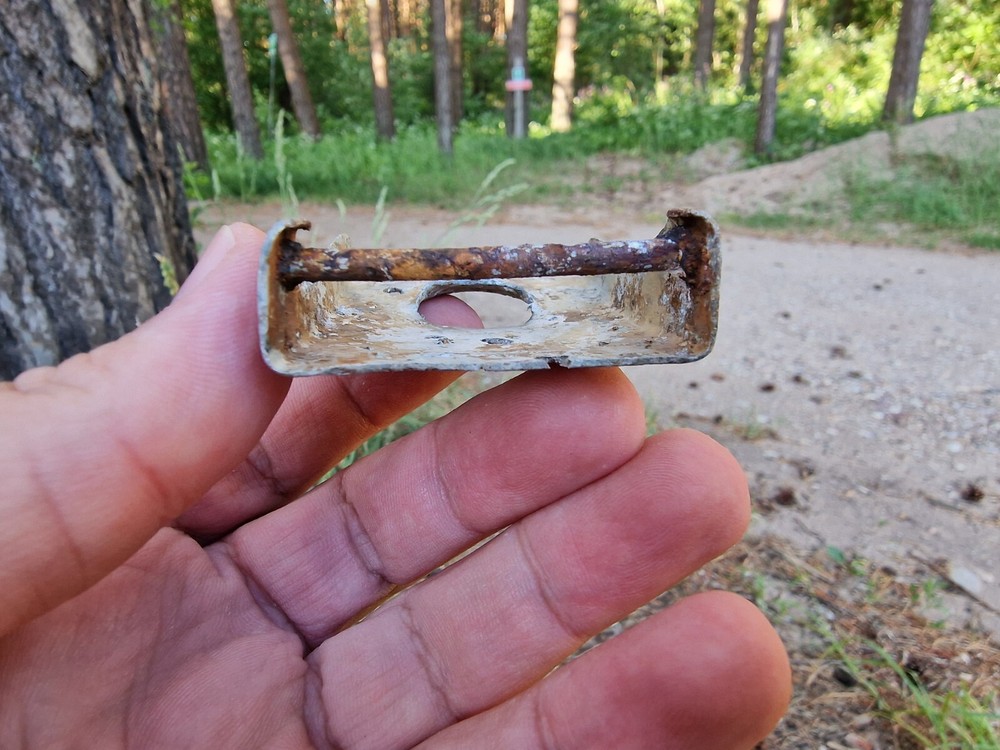 WW2 Original German Buckle Front Item Relic.