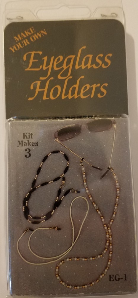 Beaded Eyeglasses Holders Sunglasses Retainers Strap Croakies Beading Craft Kit