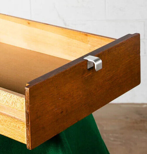(1) GEORGE NELSON HERMAN MILLER PULL BASIC CABINET SERIES MCM 7/8” J PULL