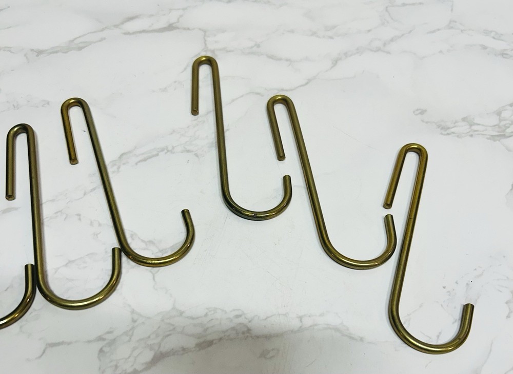 Vintage Brass Pothooks Vintage Kitchen Decor