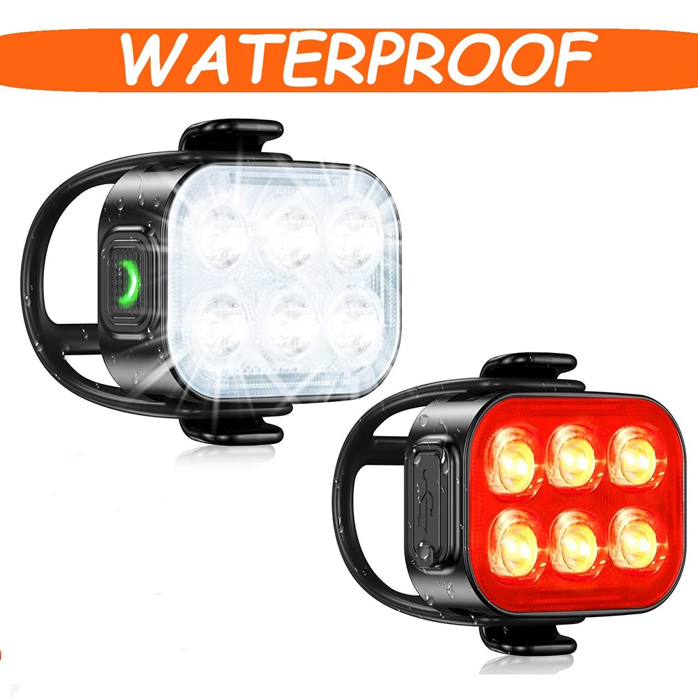 Memory Function Bike Light Set for Scooters Strollers And Backpacks Last Setting