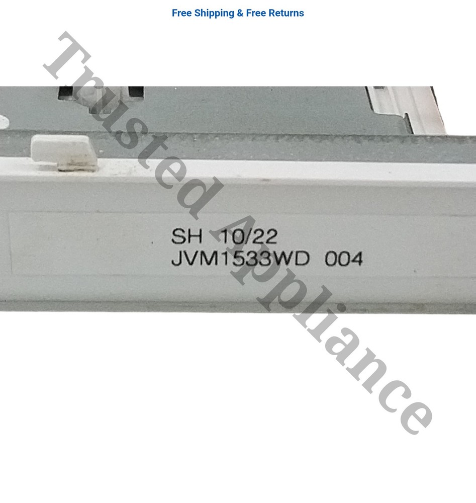GE Microwave Control Panel, White WB07X10811 ASMN WHITE