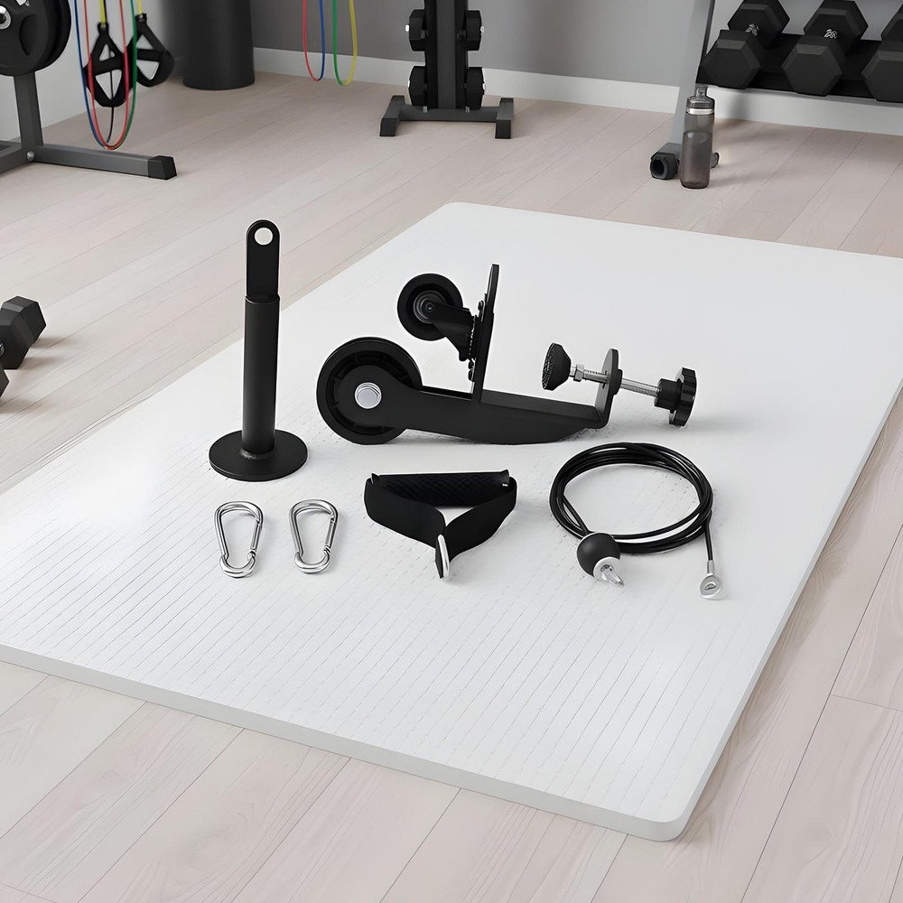 Arm Wrestling Training Equipment, Forearm Trainer Table Pulley Cable System
