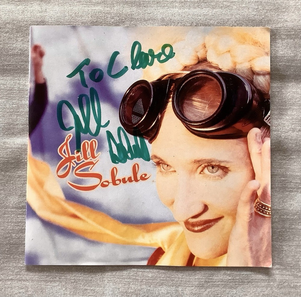 ❤️JILL SOBULE Signed Autograph, “Jill Sobule” CD, Includes CD, RARE, (R.I.P.)