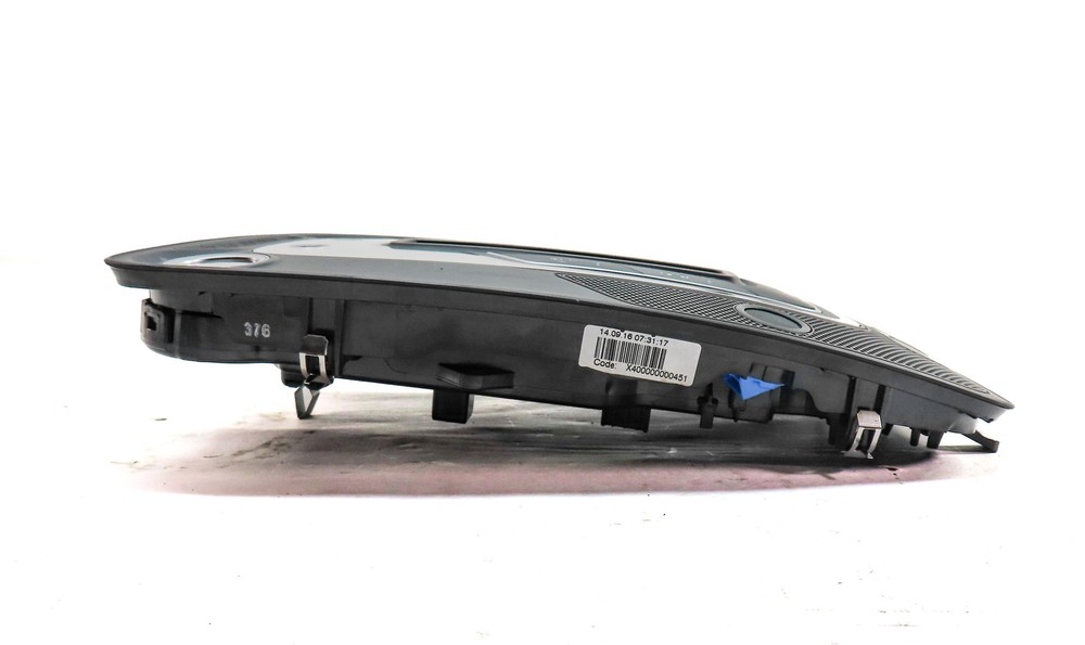 2017 AUDI Q7 (4M) FRONT INTERIOR OVERHEAD DOME MAP READING LIGHT LAMP (Black)