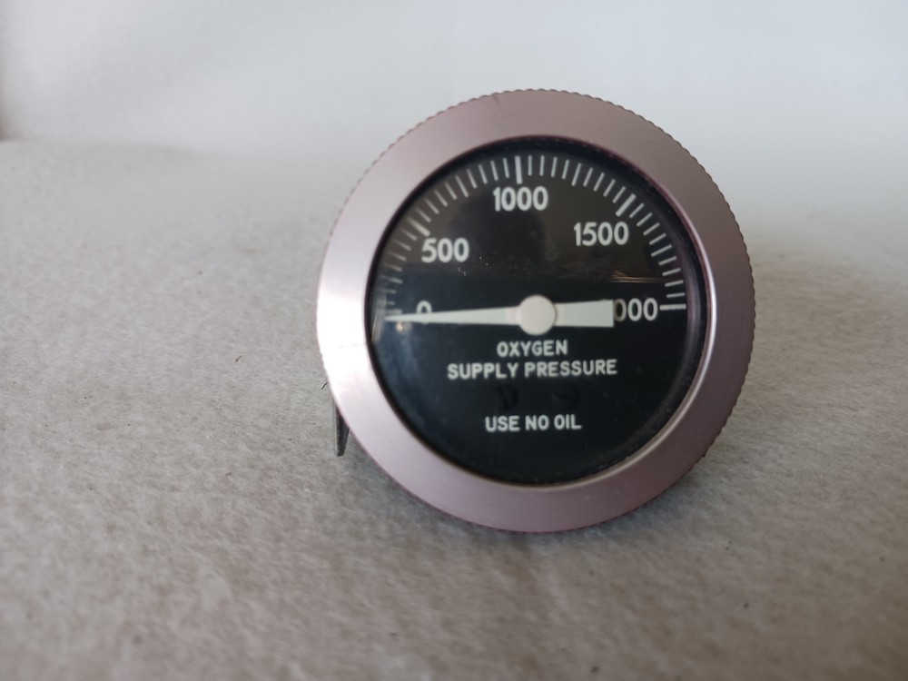 Oxygen Supply Pressure Indicator PN: 800435-00