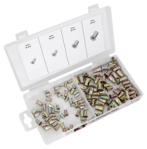 Performance Tool W5252 Rivet Assortment (120pc Metric Threaded)
