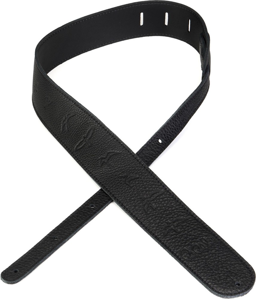 PRS Leather Bird Strap - Black