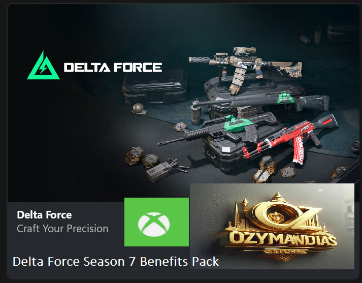 Delta Force Season 7 Benefits Pack December 2025 Xbox Exclusive