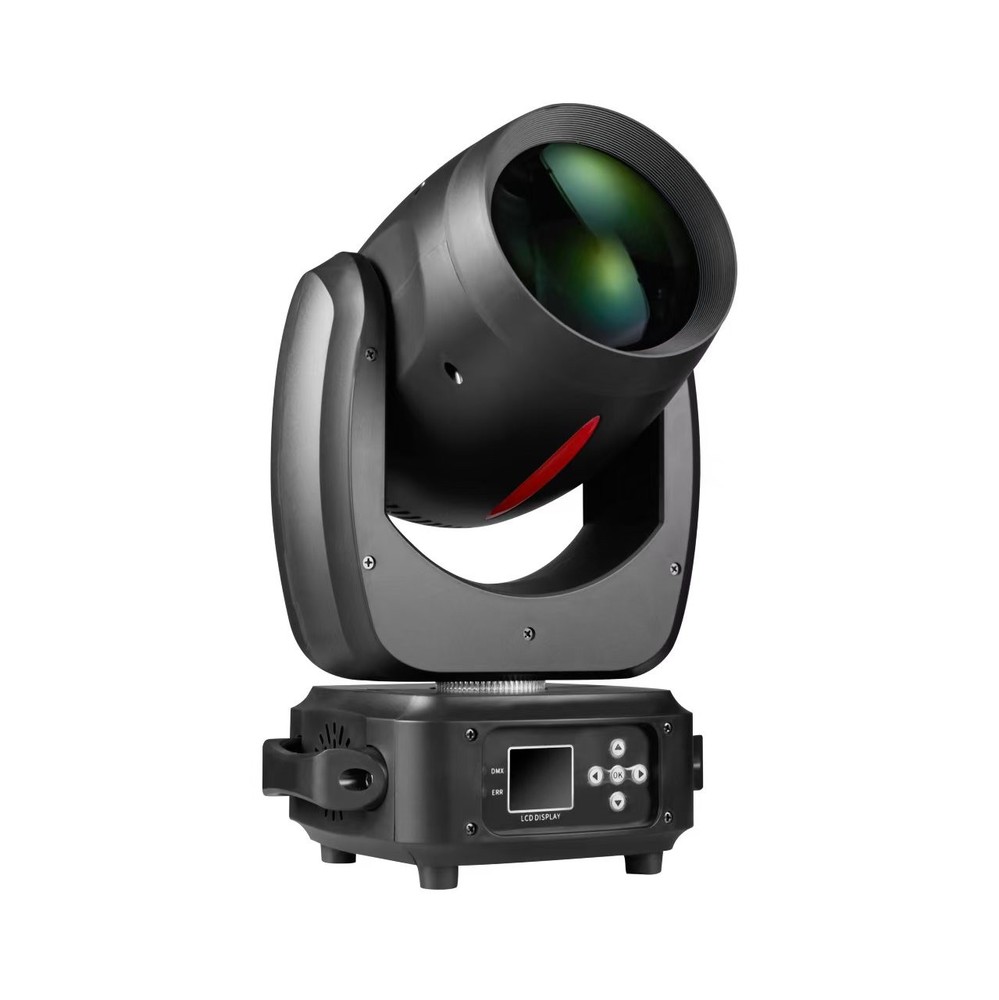 200W Stage Beam Light with Adjustable Angle RGB Lighting Effects DMX Control