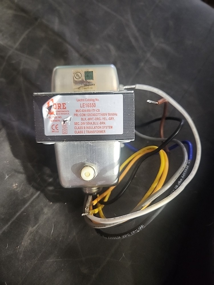 Core Components Le16550 Class 2 Transformer 50VA Step-Down AC Panel Mount 24V