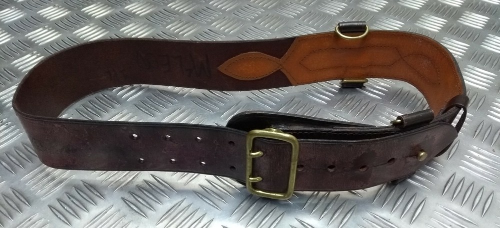 Sam Browne Belt Old Pattern British Made Army Issue No Shoulder Strap GST256