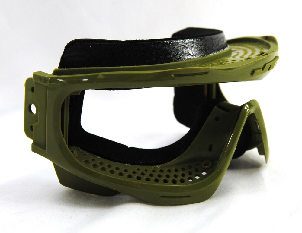JT Spectra Proflex SE Paintball Goggle Replacement Part - Olive Frame NEW