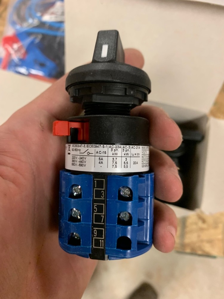 kraus naimer rotary switch ca10.a232