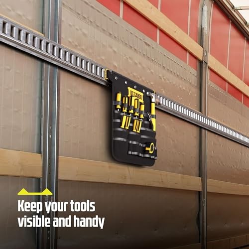 E Track Hanging Pocket - 2Assorted-Size Pockets and Loops, E 1 Tool Organizer