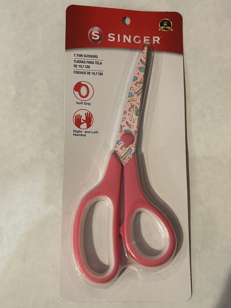 Singer 7.75 Inch Scissors Unicorn Pattern