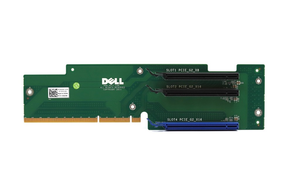Dell Precision R5500 PCIe x8 Outer Riser Board Dell P/N: 00GCRK Tested Working