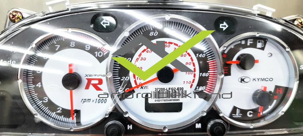KYMCO XCITING R 300i SPEEDOMETER DISPLAY 37200-LFG2-E00