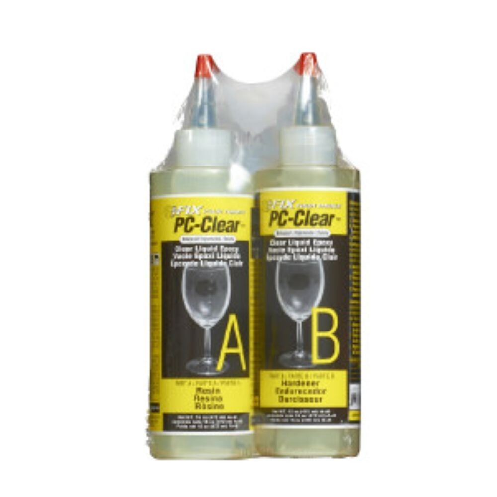 PC-CLEAR (16 oz) - A Medium Viscosity Clear Liquid Epoxy