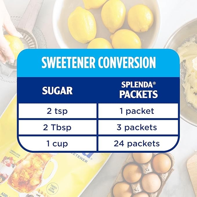SPLENDA Zero Calorie Sweetener Value Pack, 800 Count Packets