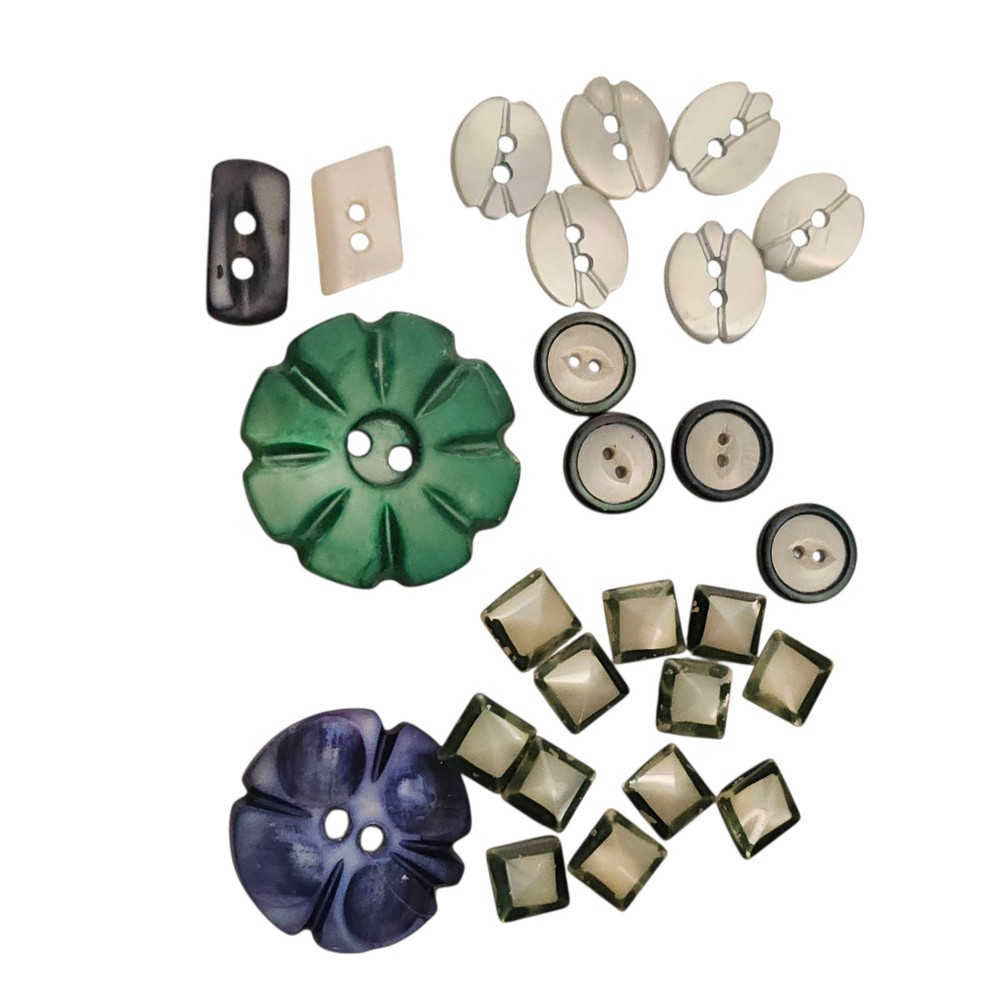 Vintage Antique Victorian Buttons Exquisite