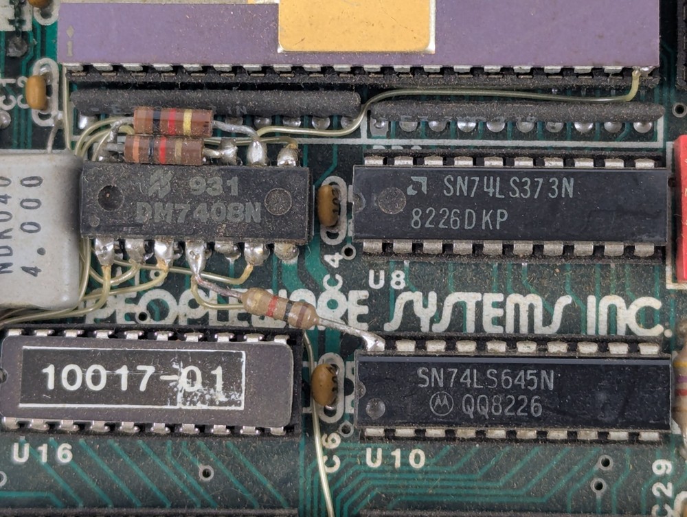 Rare - Peopleware Systems Inc. P-FORTH STD-BUS card - Testing and working!