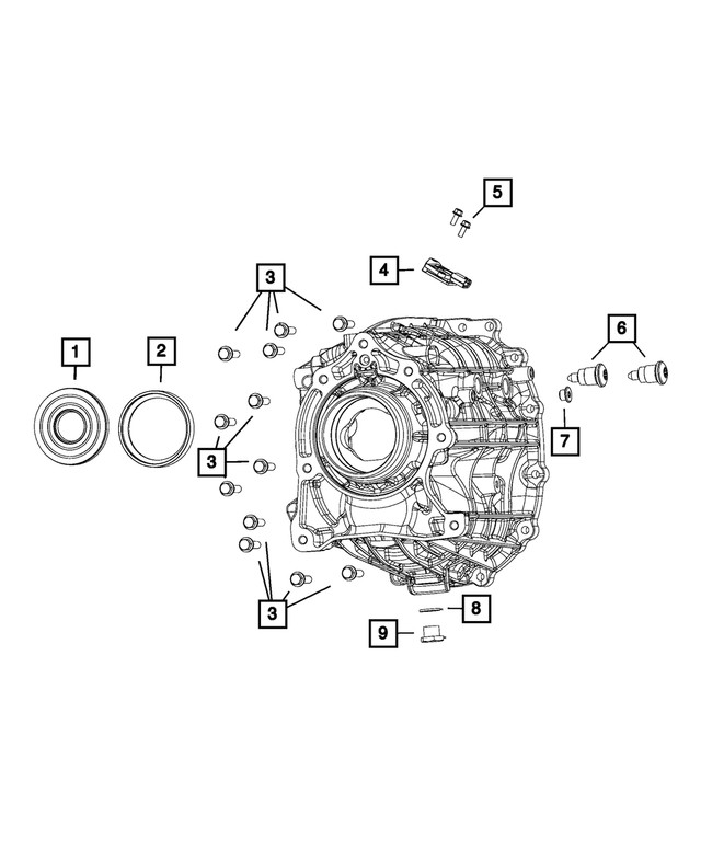 Genuine Mopar Gear Position Sensor 68331278ab