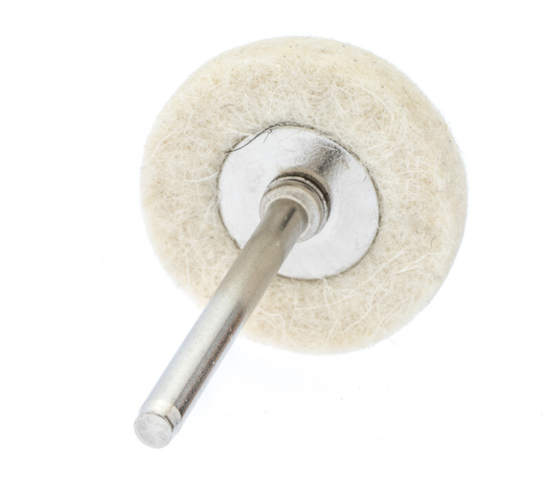 3pc 1" Felt Wool Polishing Buffing Wheel Buffer Grinder for Dremel Rotary Tool