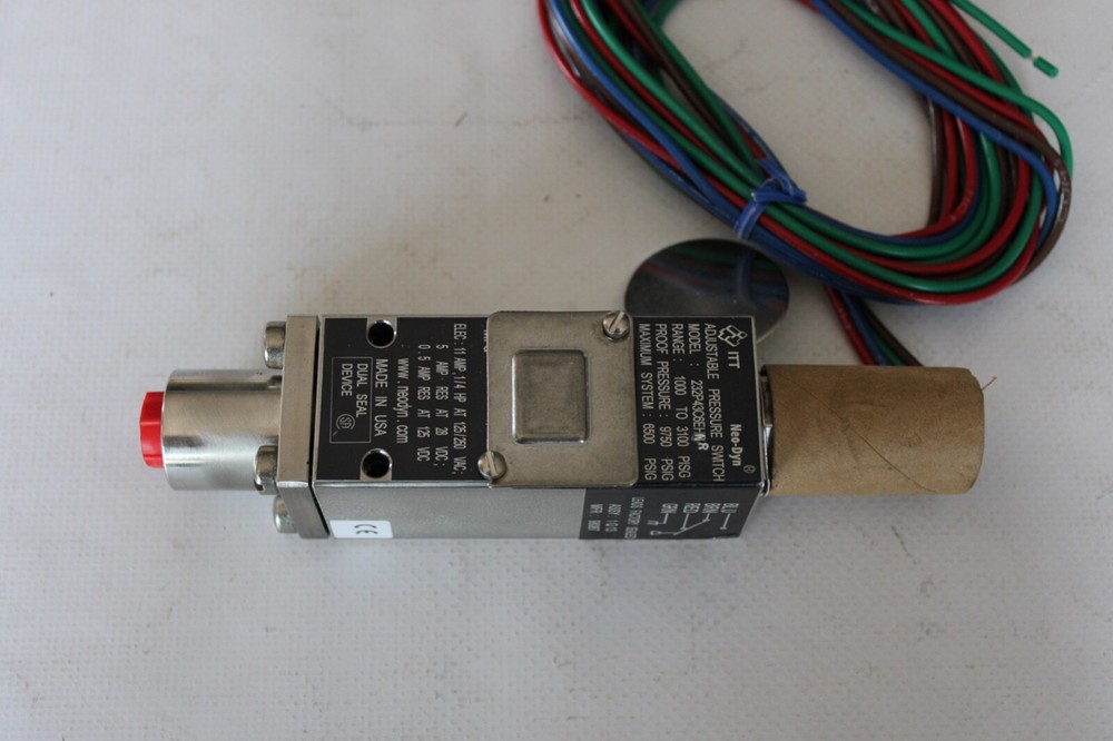 TT Neo-Dyn ADJUSTABLE PRESSURE SWITCH MODEL: 232P43C6