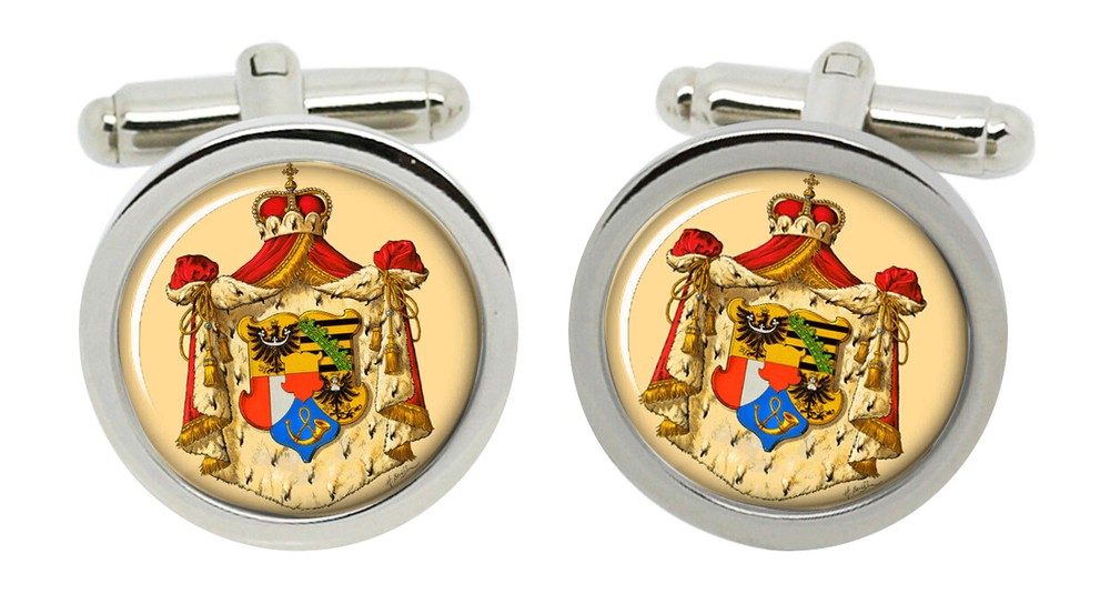 Liechtenstein Round Cufflinks in Box