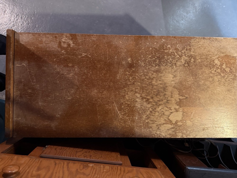 Sears Silvertone Solid State Stereo Console AM/FM Record Player