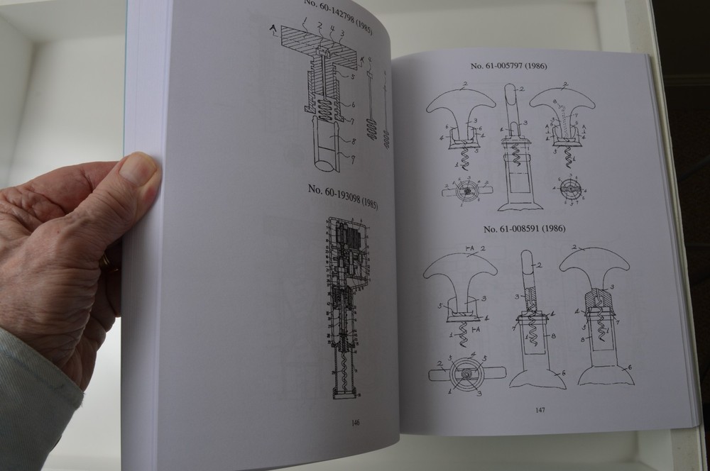 Corkscrew Patents of Japan