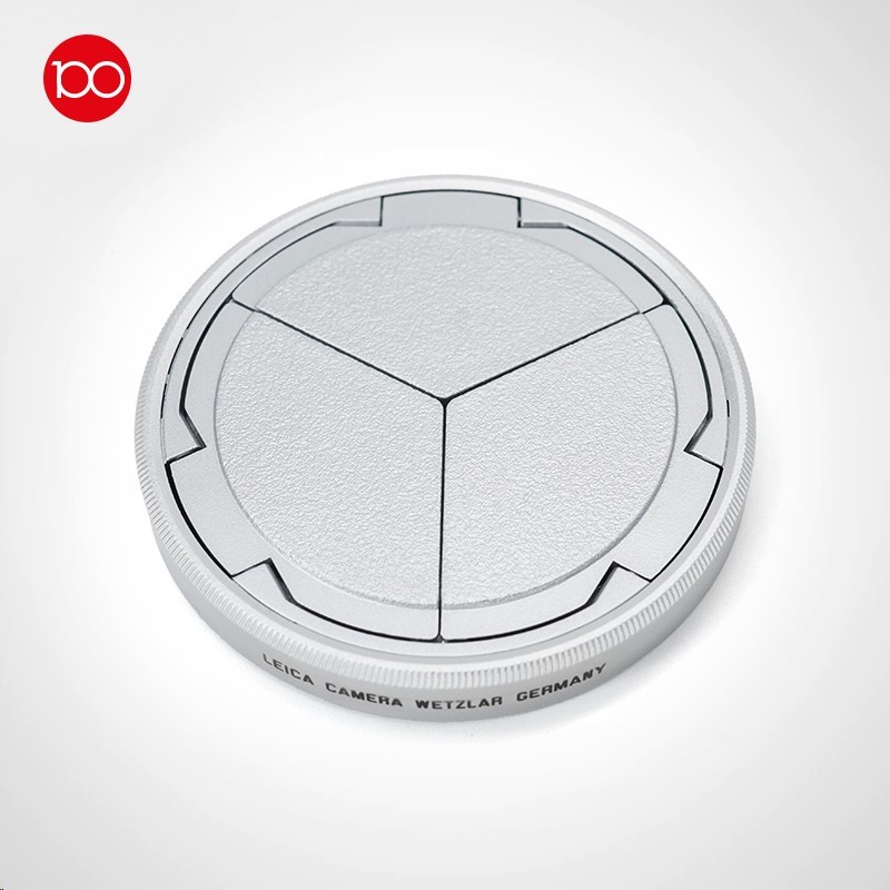 leic D-LUX8 Camera Automatic Retractable Lens Cap D-LUX8/7 Lens Cap Silver