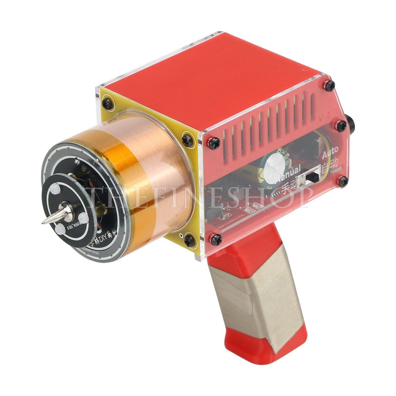 Handheld Tesla Coil Rechargeable SSTC Solid State w/Manual & Automatic Modes usa